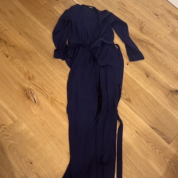 Yumi Kim Aurora maxi dress in Navy blue - Picture 5 of 5